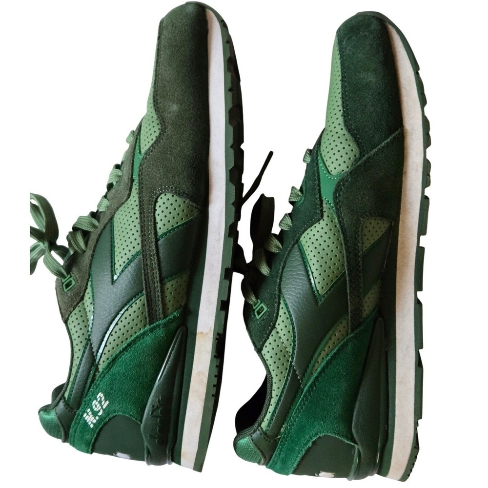 Diadora N902 Green Suede Leather Sneakers Men's Size 11 EU45